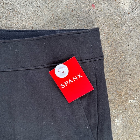 NWT spanx polished ankle slim pant classic black size small tall - Picture 5 of 9